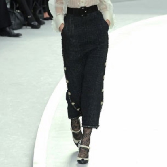 Chanel Vintage Maxi Tweed Skirt 2008 Runway Look13 - Picture 2 of 7